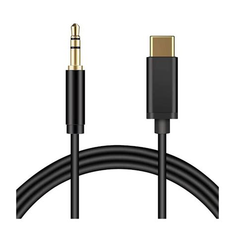 Type C to 3.5 headphone jack adapter .